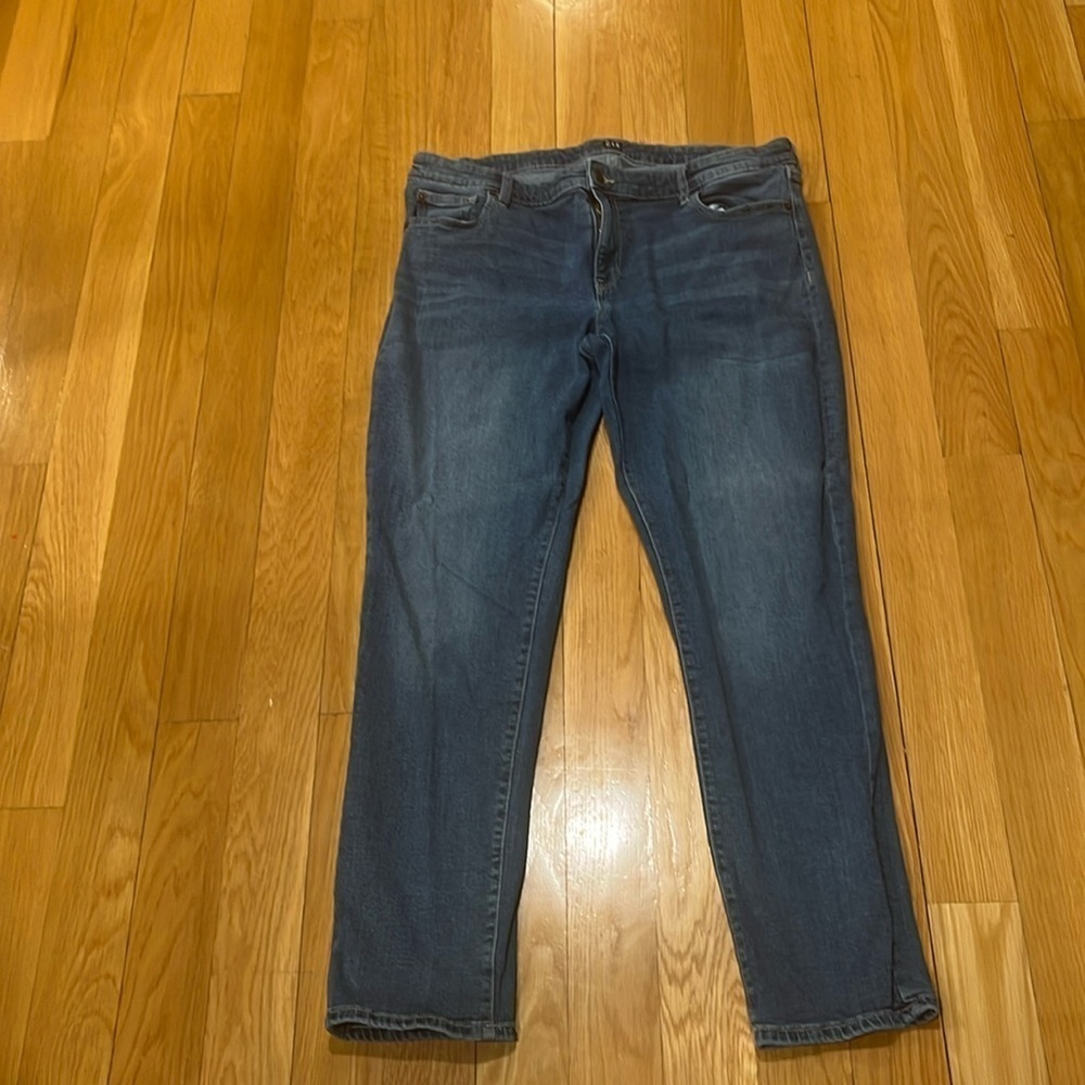 Gap women denim jeans size 33R .